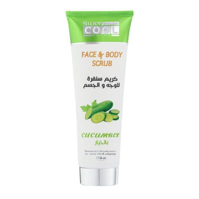 Silky Cool Face & Body Scrub Cucumber 275ml