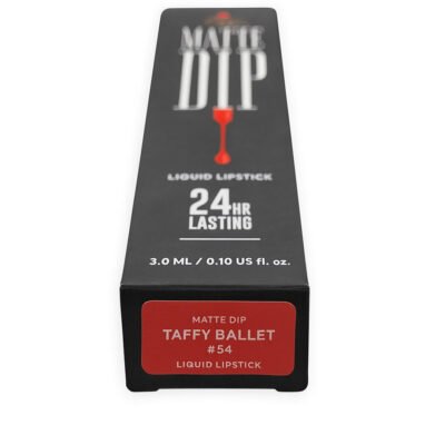 vida matte dip liquid lipstic taffy ballet 454 3ml